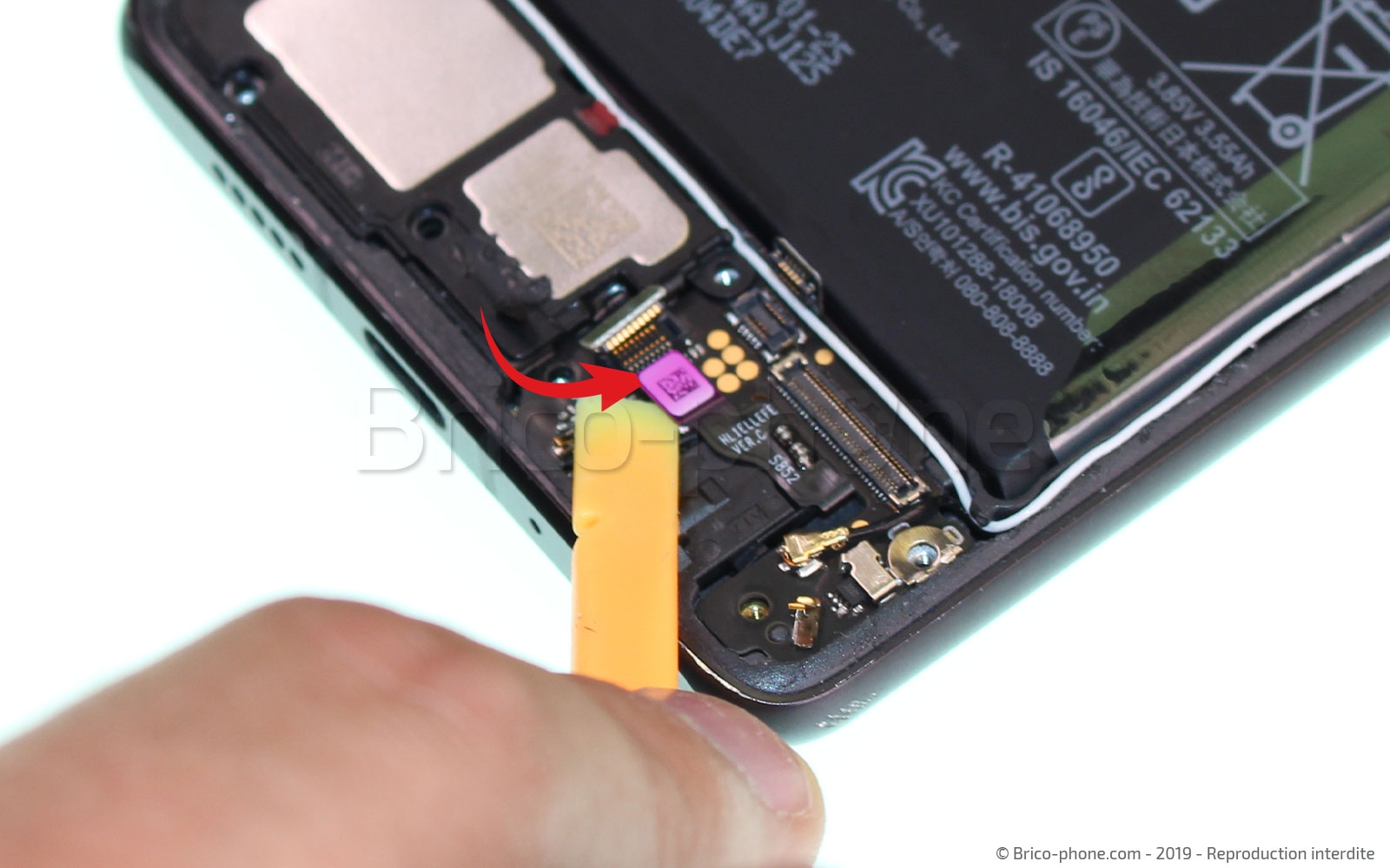 Changement du bloc écran  sur P30 photo 2