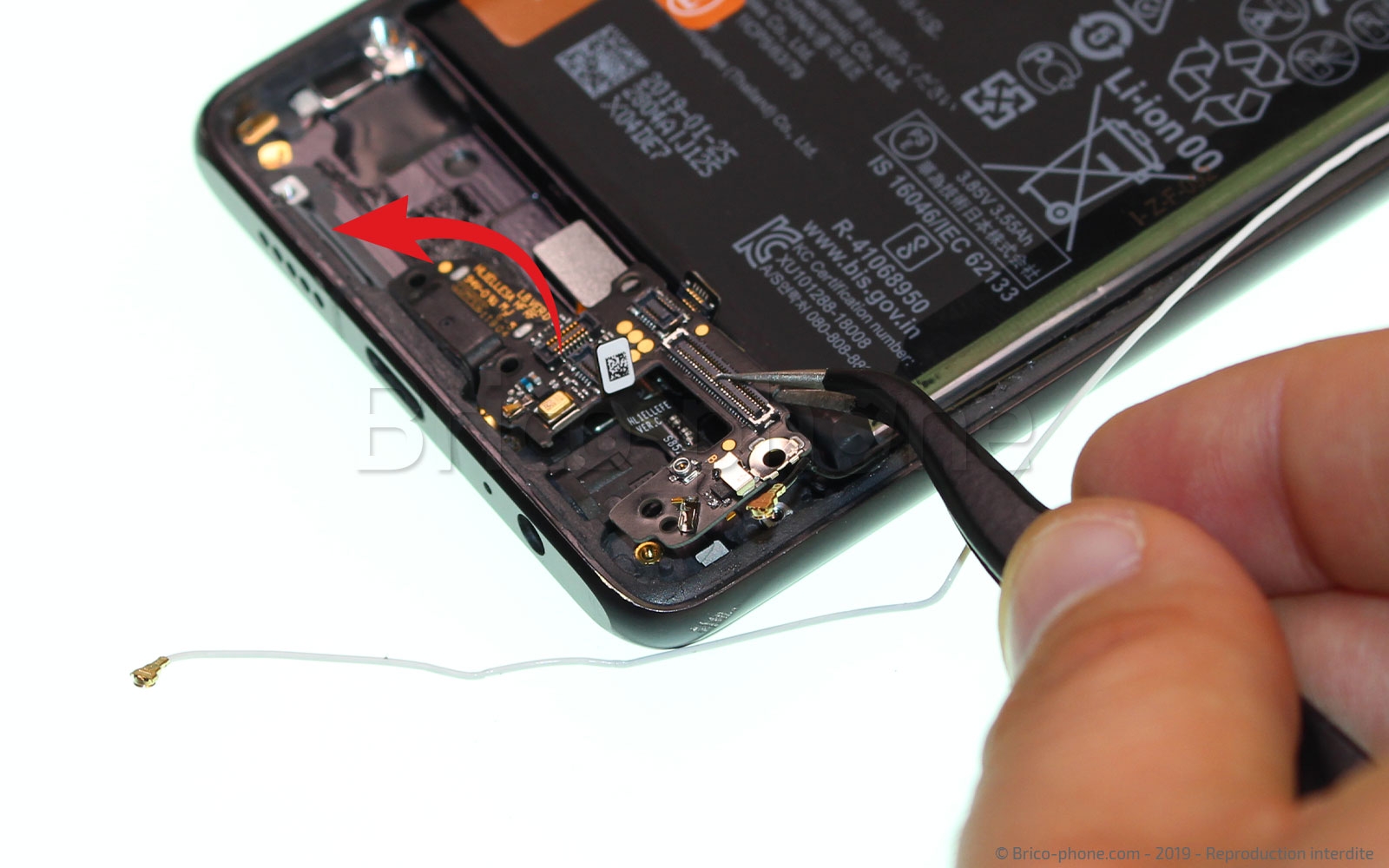 Changement du bloc écran  sur P30 photo 1