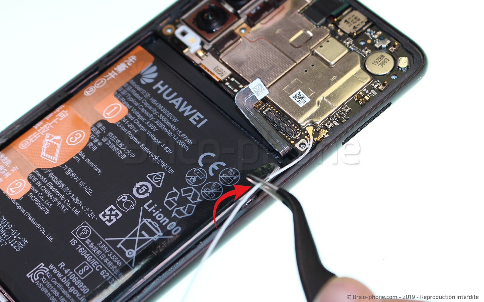 Changement du bloc écran  sur P30 photo 1