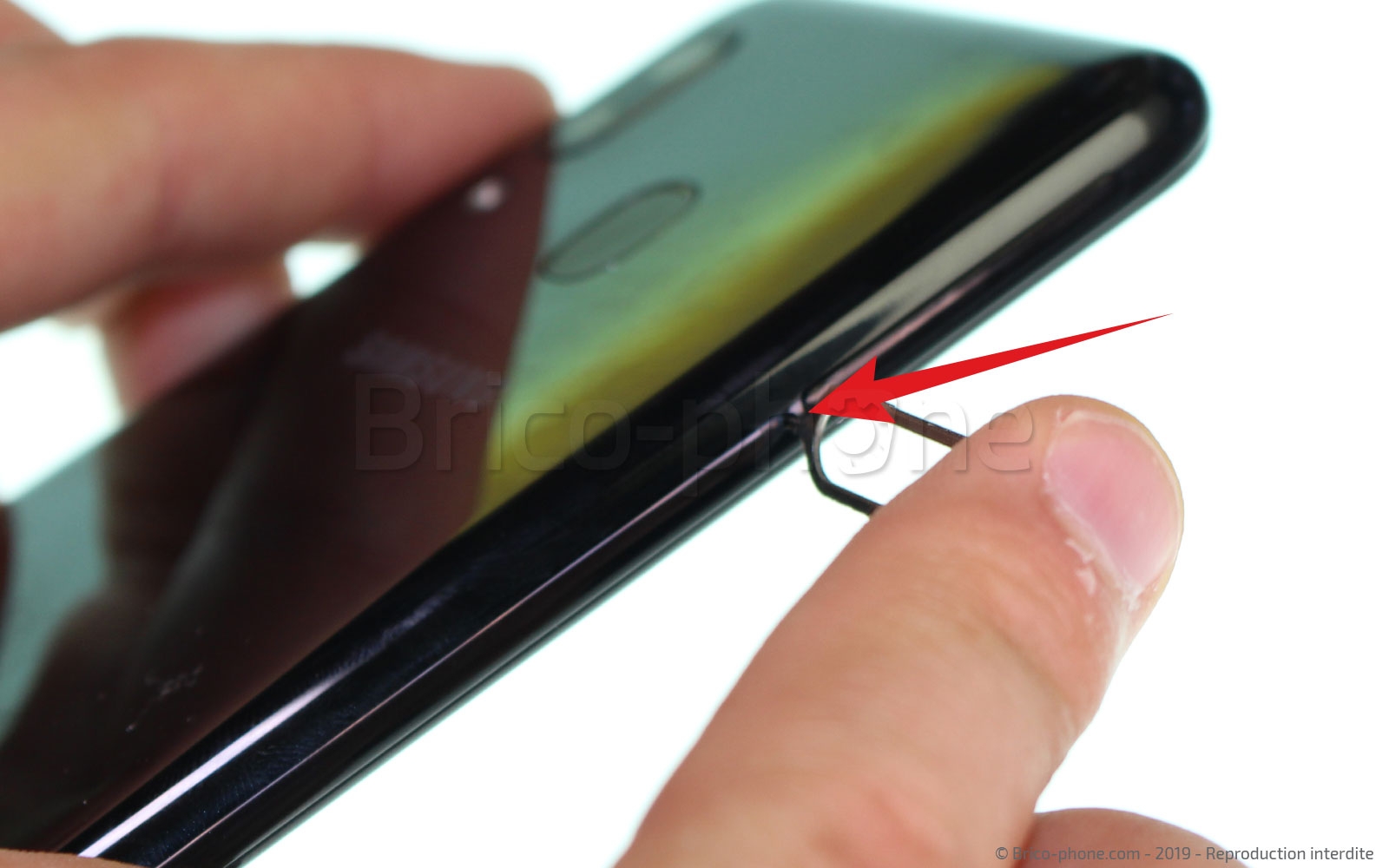 Changement de bloc écran sur Galaxy A20e photo 2