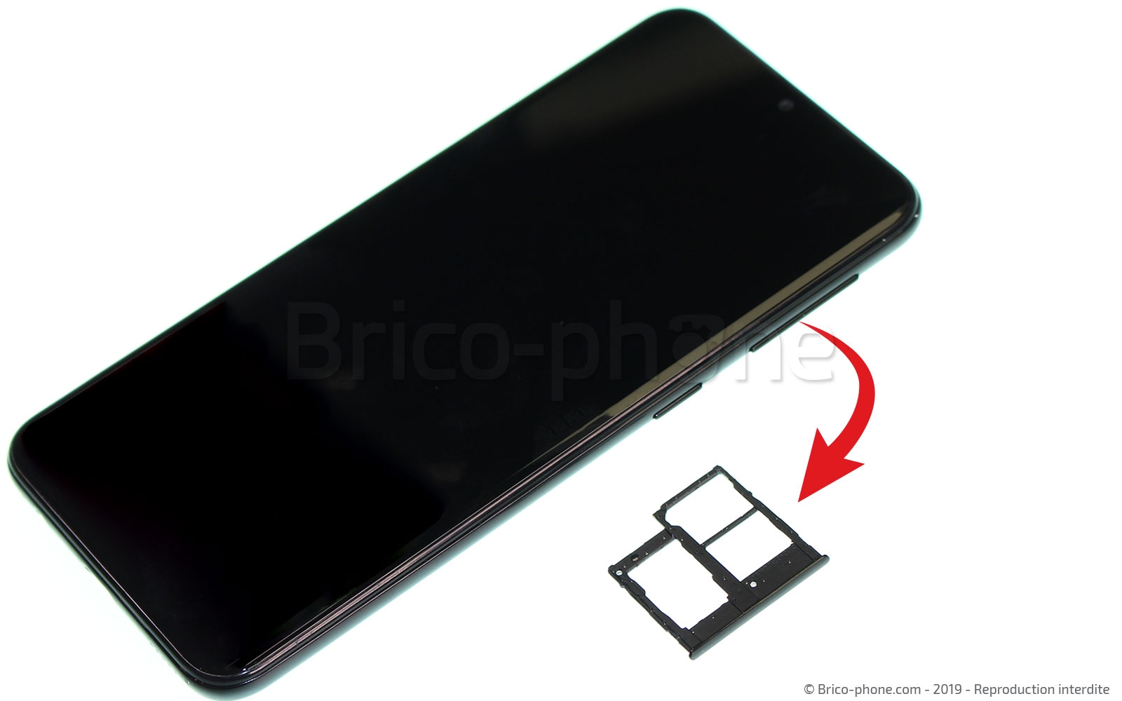 Changement de bloc écran sur Galaxy A20e photo 4