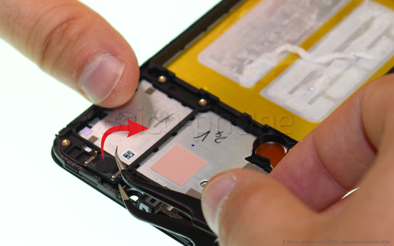 Changement de bloc écran sur Galaxy A20e photo 1