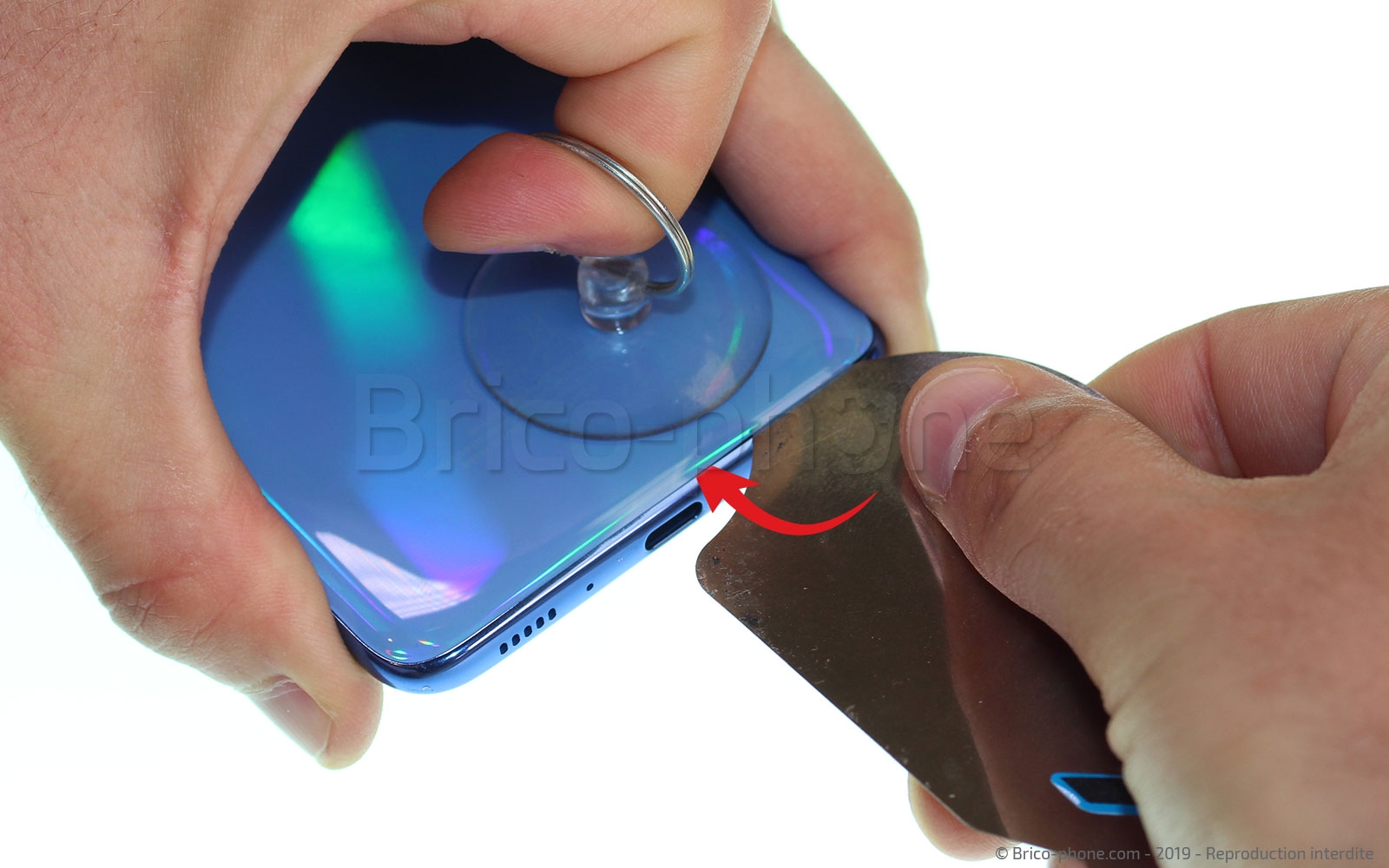 Démontage complet sur Galaxy A70 photo 1