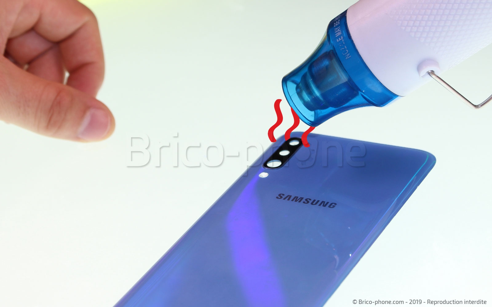 Démontage complet sur Galaxy A70 photo 1