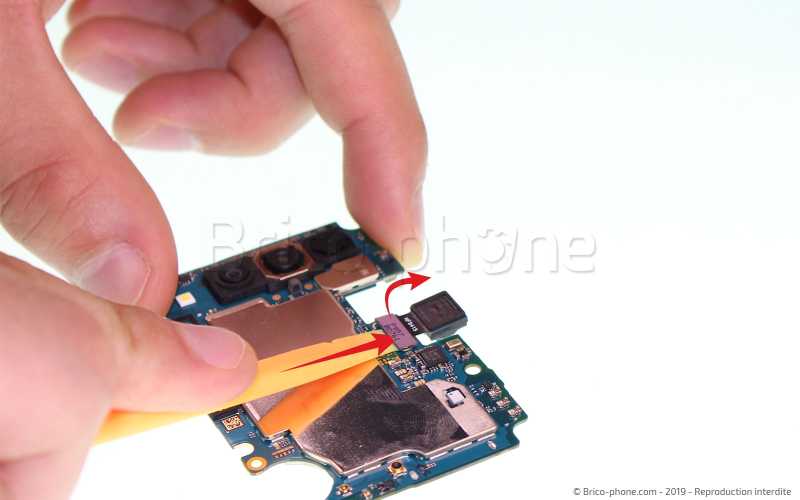 Démontage complet sur Galaxy A70 photo 1