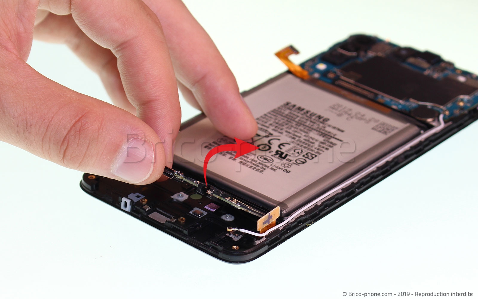 Démontage complet sur Galaxy A70 photo 4