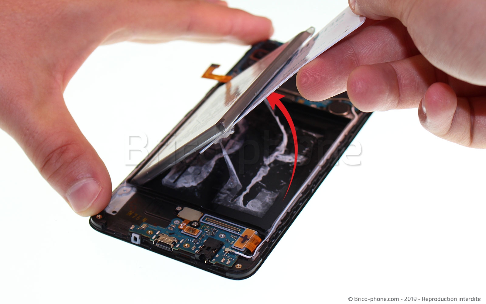 Changement de batterie sur Galaxy A70 photo 3