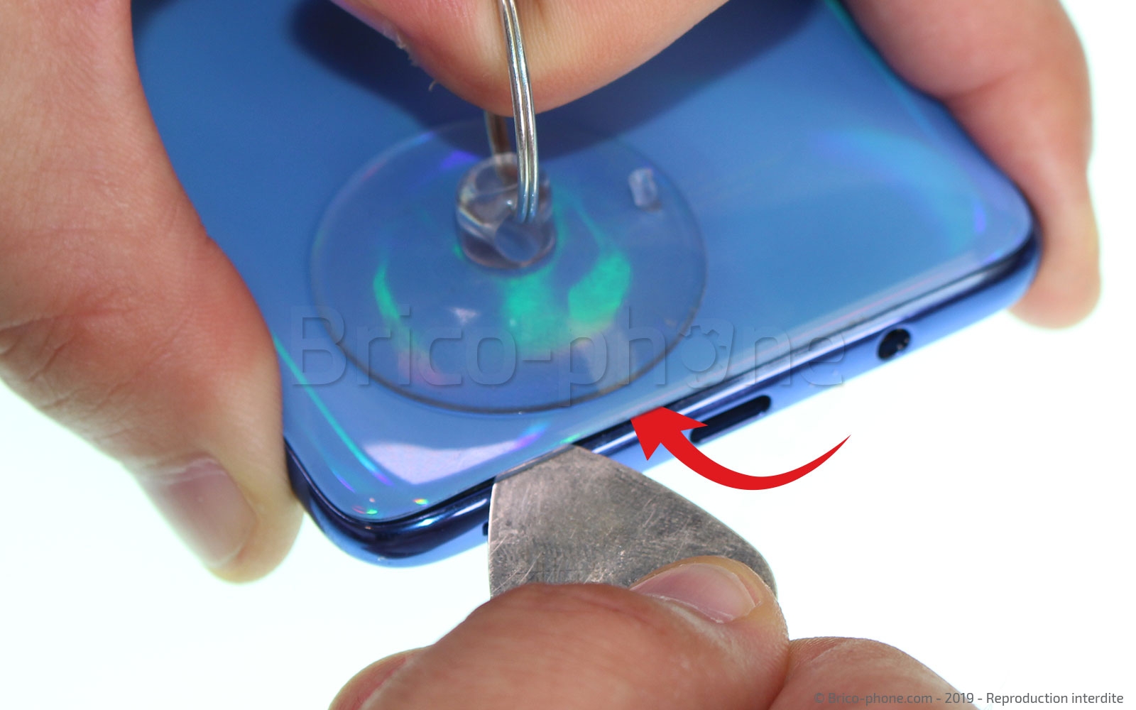 Changement de batterie sur Galaxy A70 photo 2
