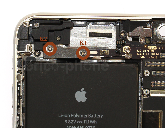 Changement d'antenne WiFi sur iPhone 6 Plus photo 1