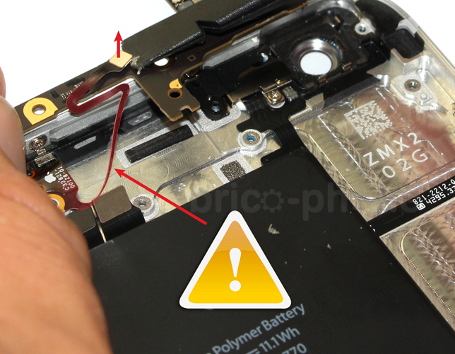 Changement d'antenne WiFi sur iPhone 6 Plus photo 1