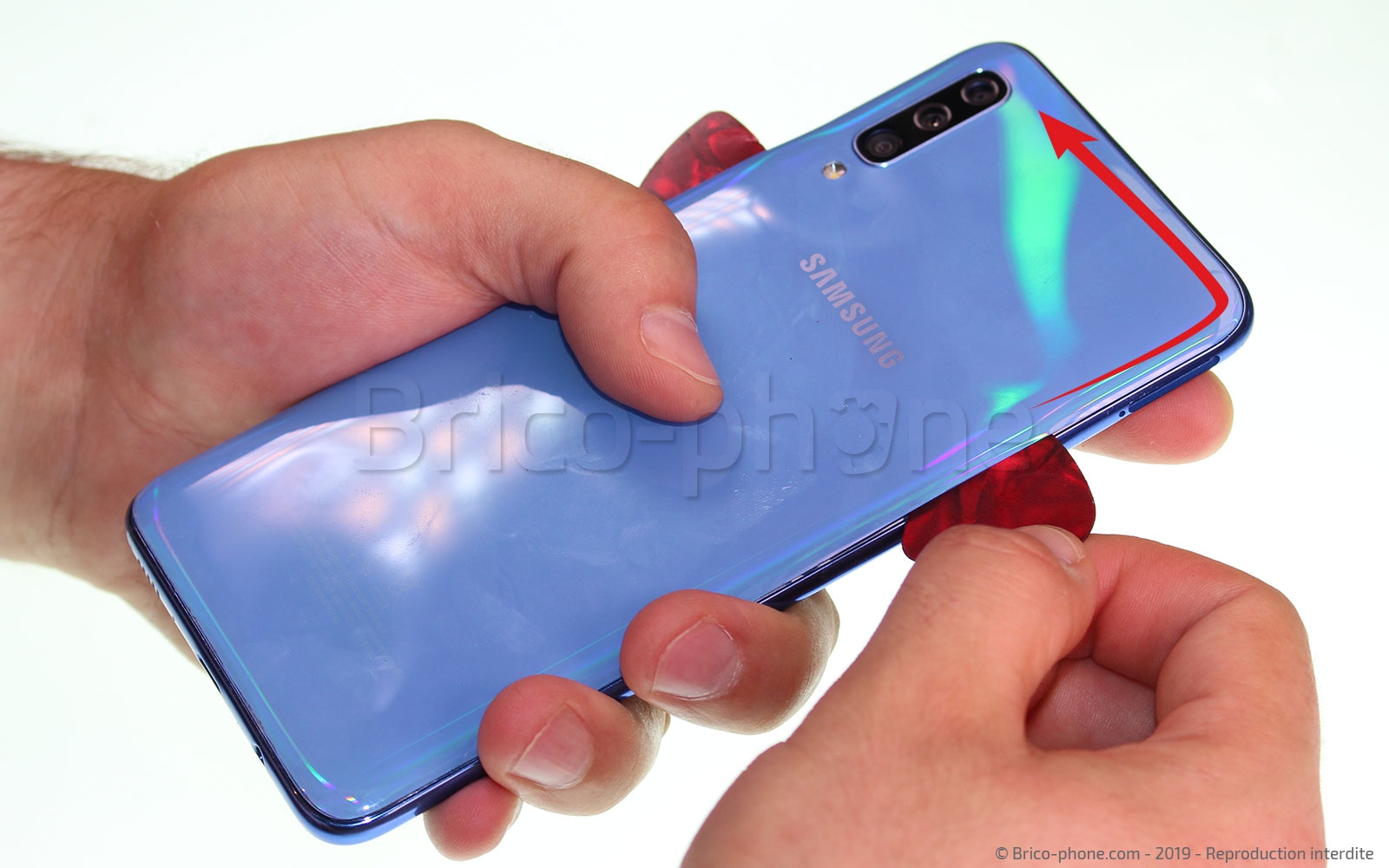 Changement de connecteur de charge sur Galaxy A70 photo 1