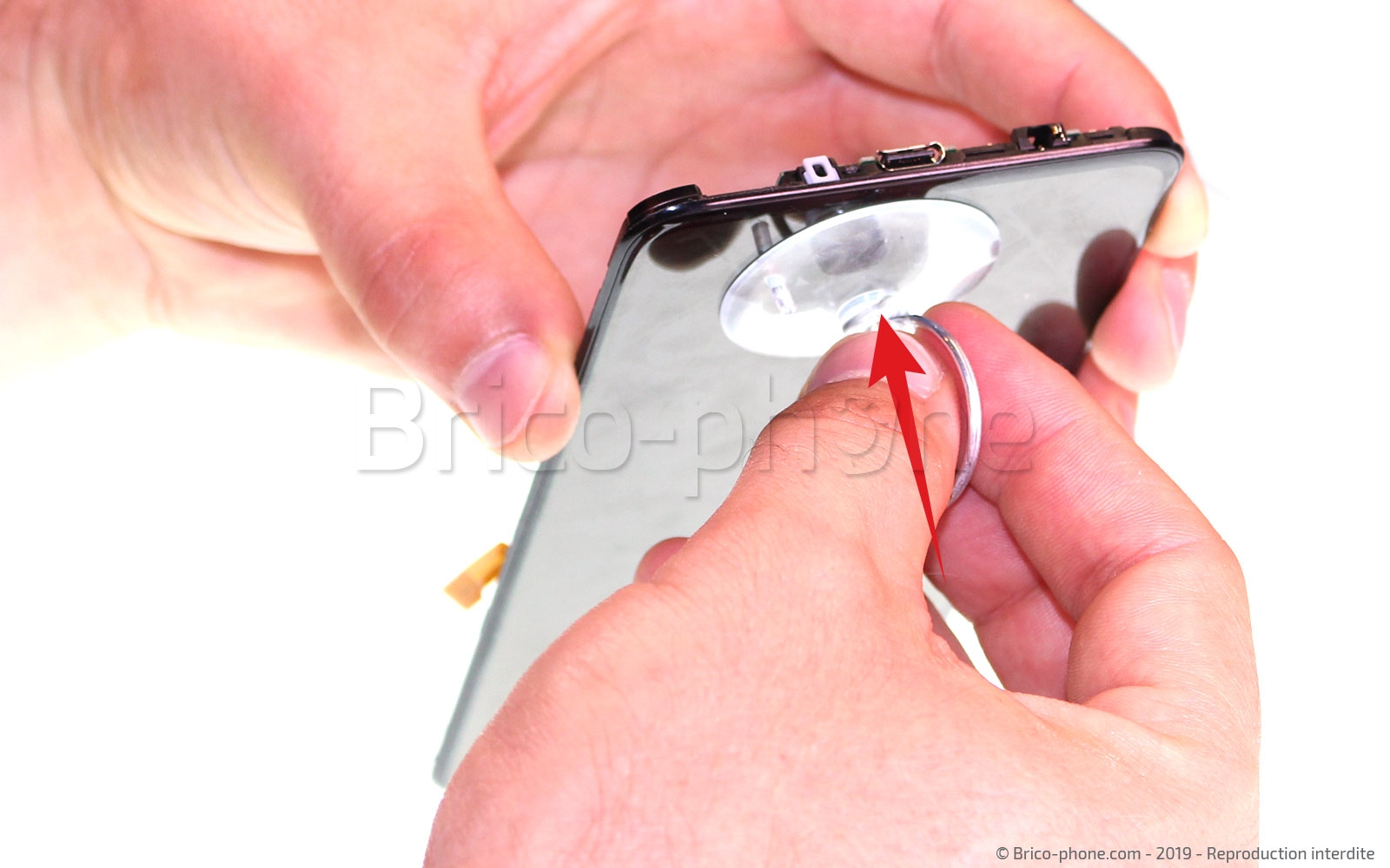 Changement de bloc écran sur Galaxy A70 photo 2