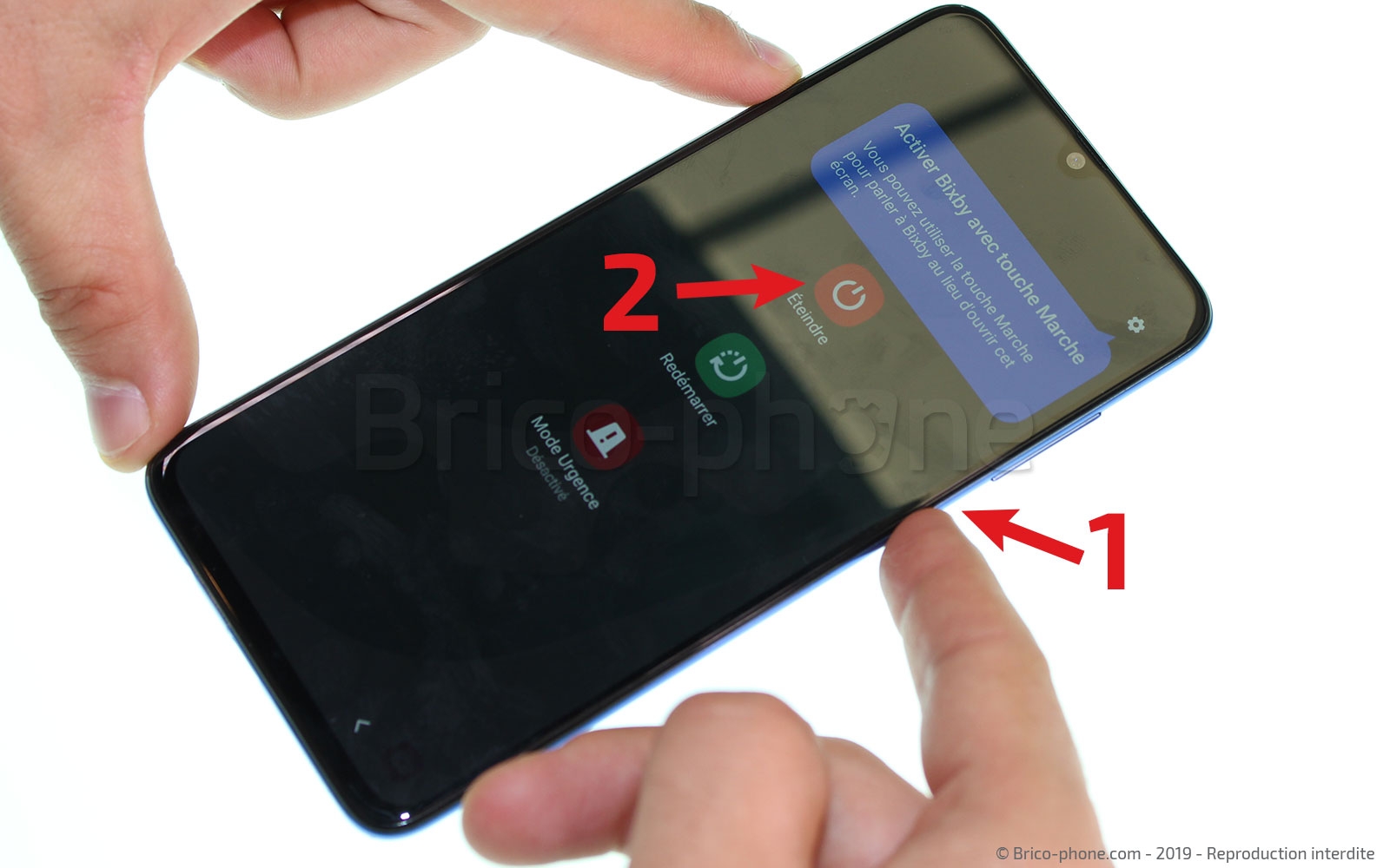 Changement de bloc écran sur Galaxy A70 photo 1