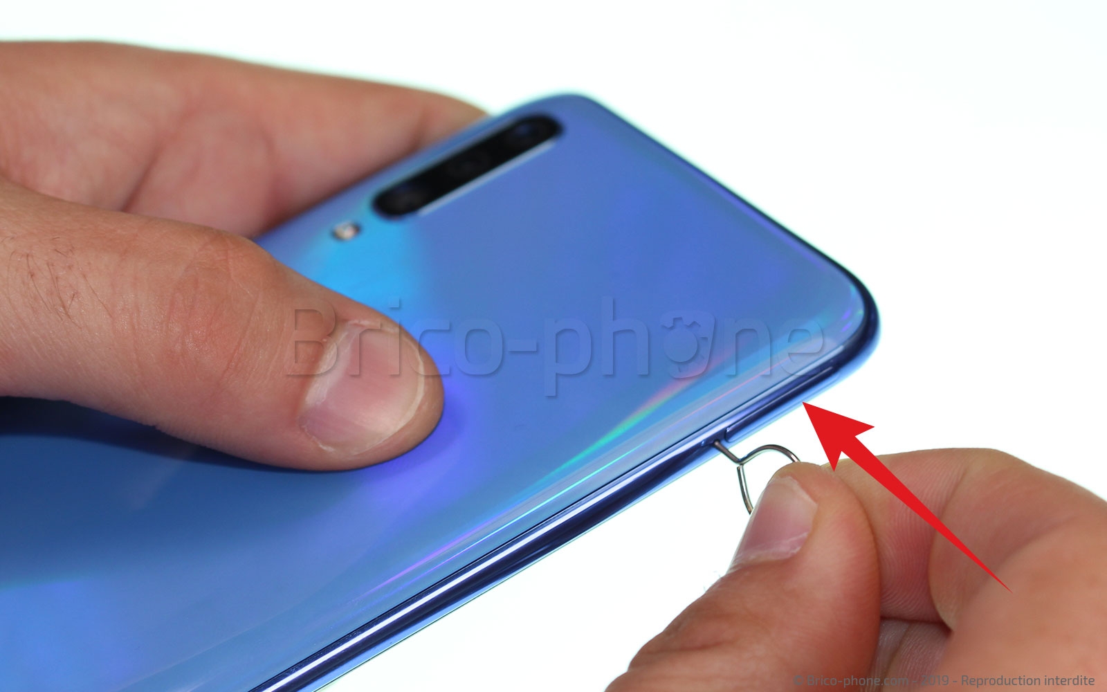 Changement de bloc écran sur Galaxy A70 photo 2