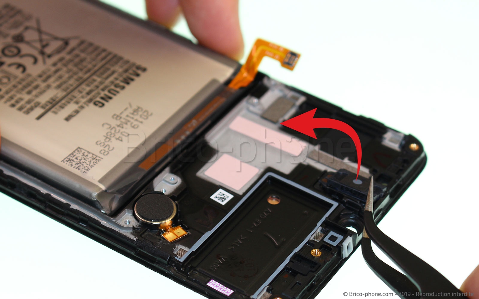 Changement de bloc écran sur Galaxy A70 photo 1