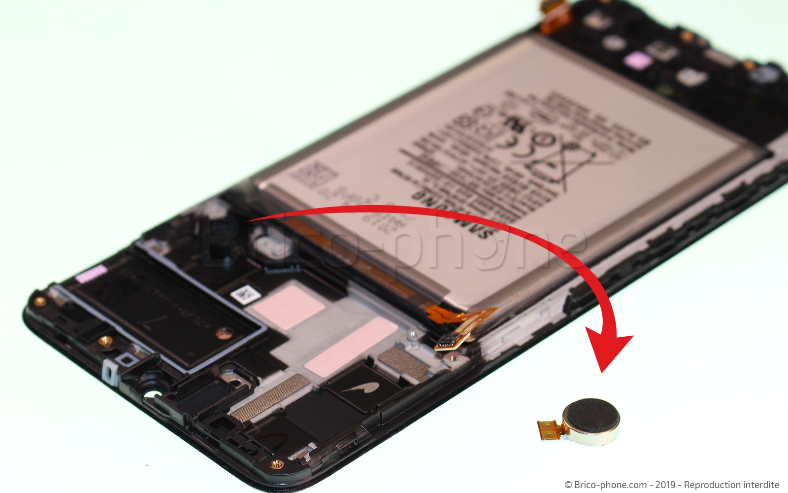 Changement de bloc écran sur Galaxy A70 photo 2