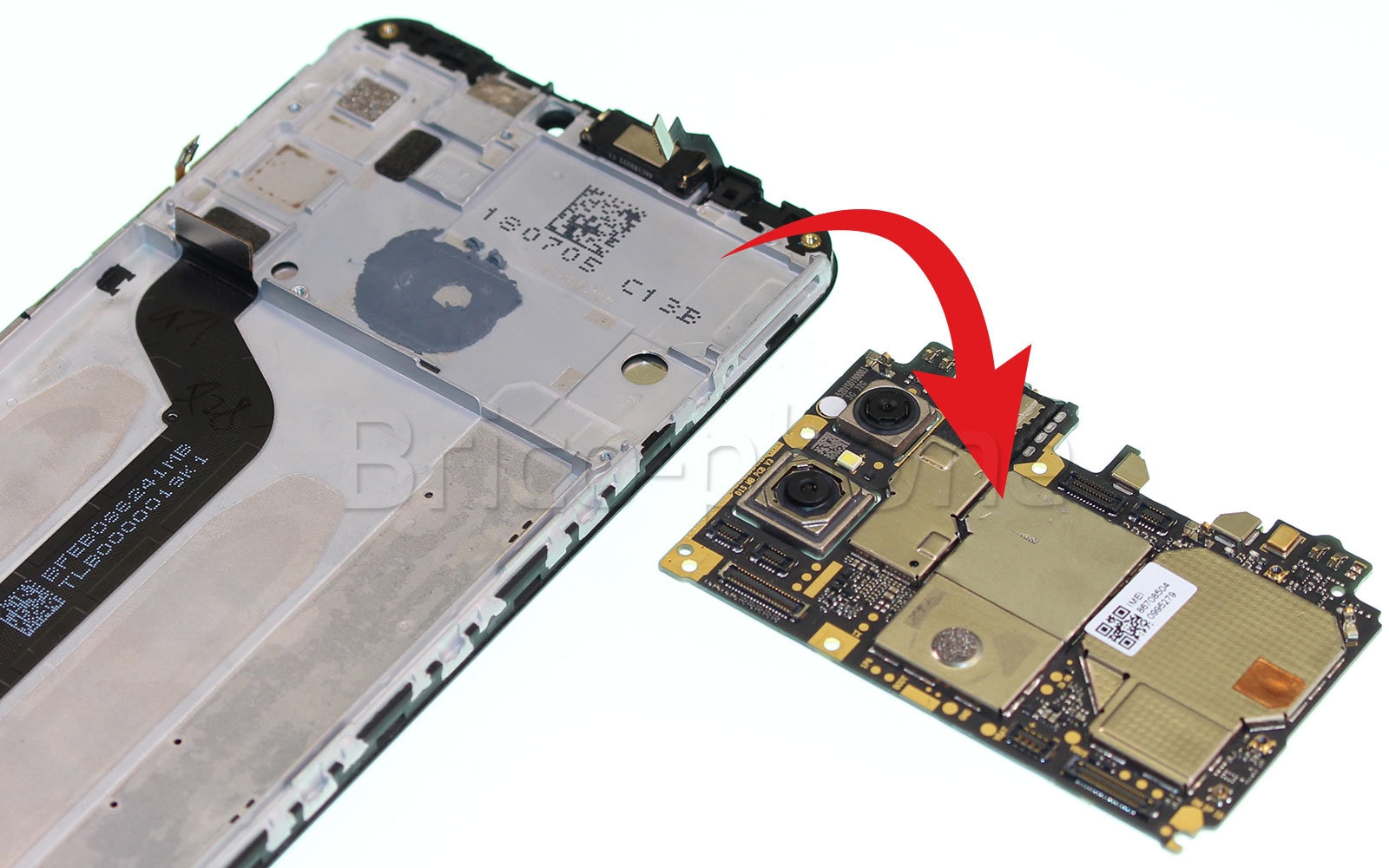 Démontage complet sur Mi A2 Lite photo 2