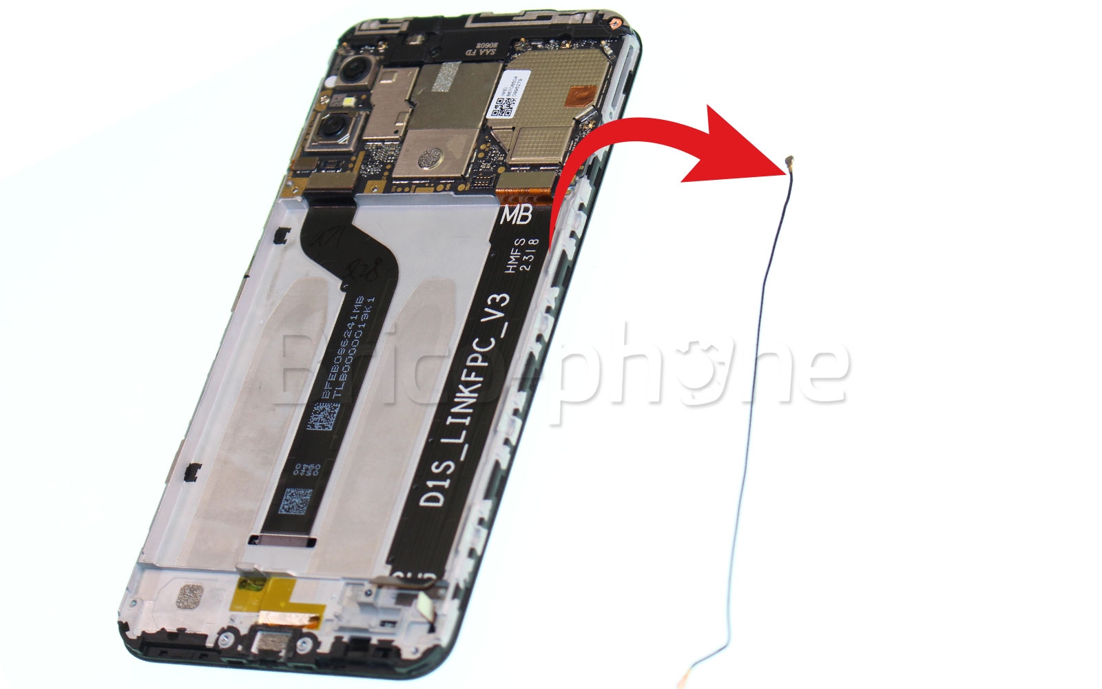 Démontage complet sur Mi A2 Lite photo 3