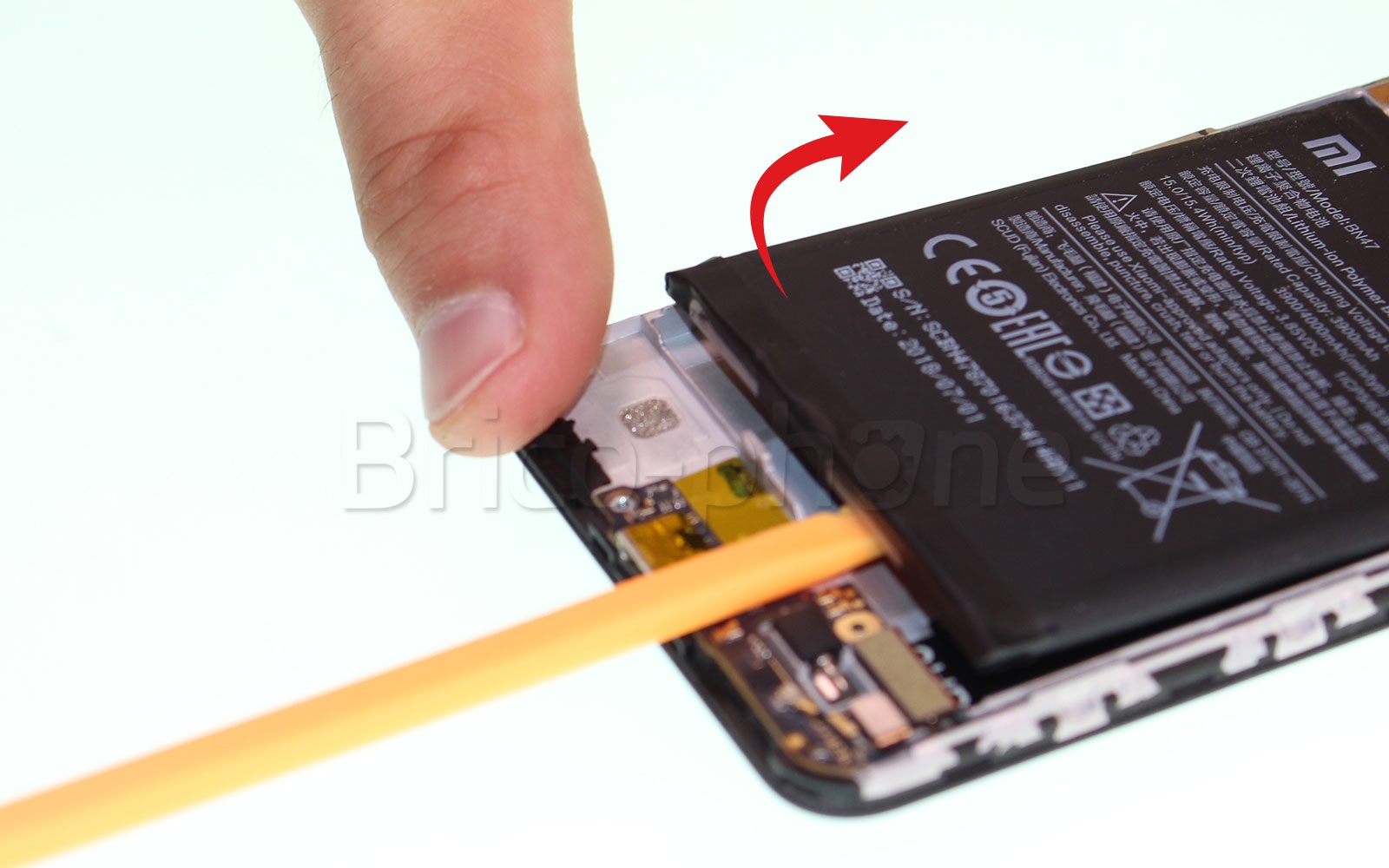 Remplacement de l'écran (vitre+ LCD) sur Mi A2 Lite photo 2