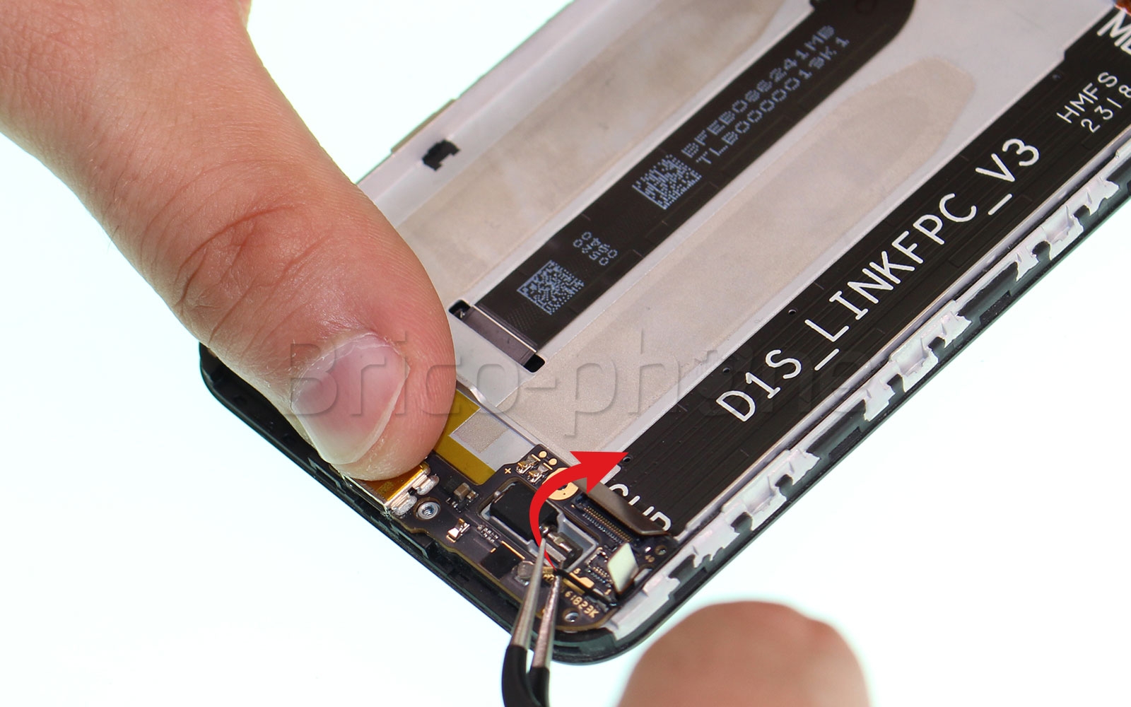 Remplacement de l'écran (vitre+ LCD) sur Mi A2 Lite photo 3