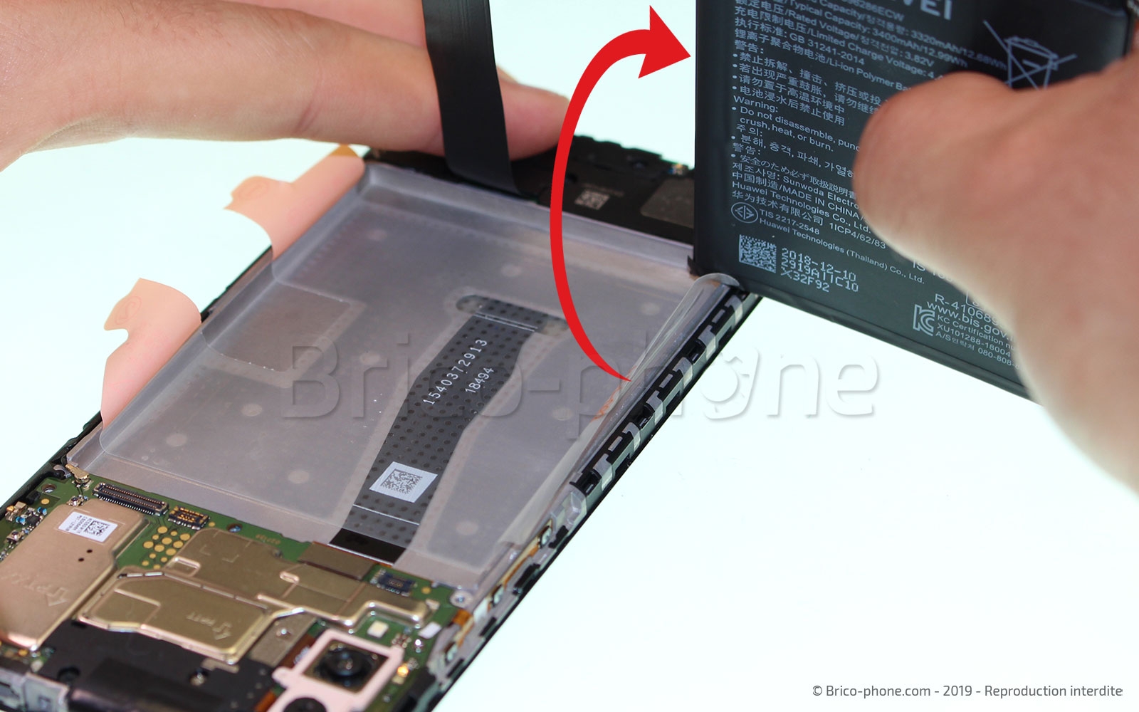 Démontage complet sur P Smart 2019 photo 2