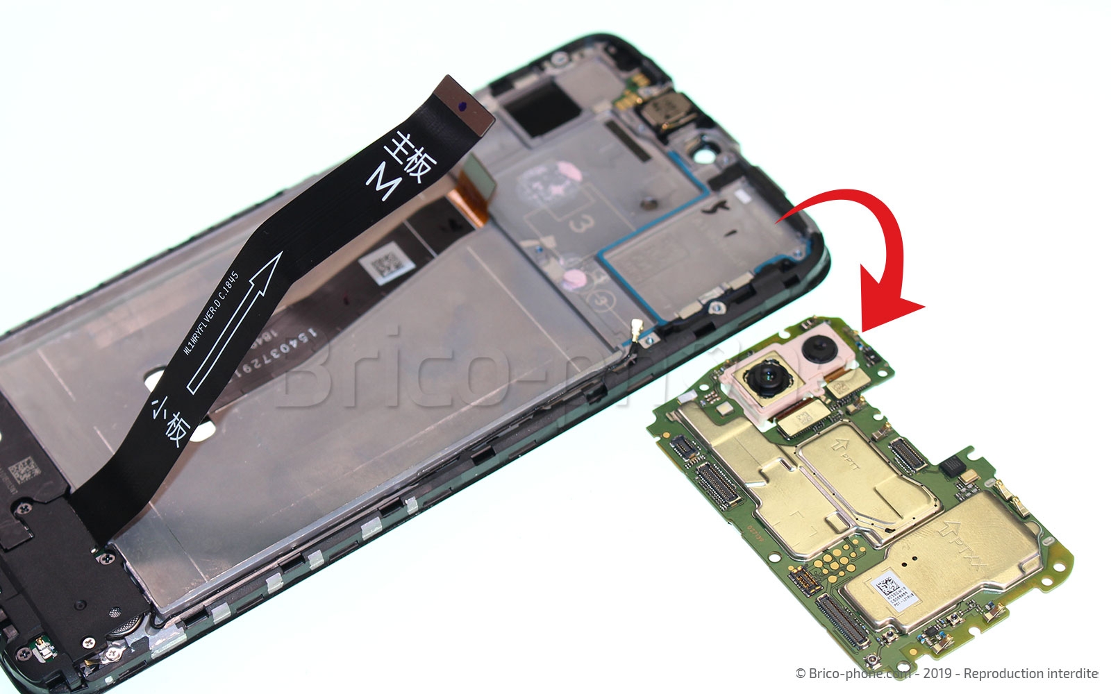 Démontage complet sur P Smart 2019 photo 3