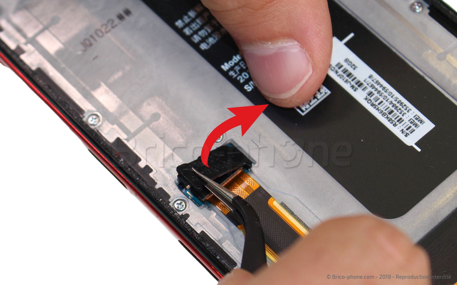 Changement de coque arrière sur Galaxy J6 Plus photo 1