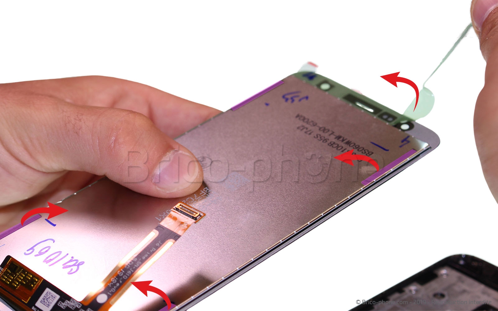 Changement de bloc écran sur Galaxy J6 Plus photo 1