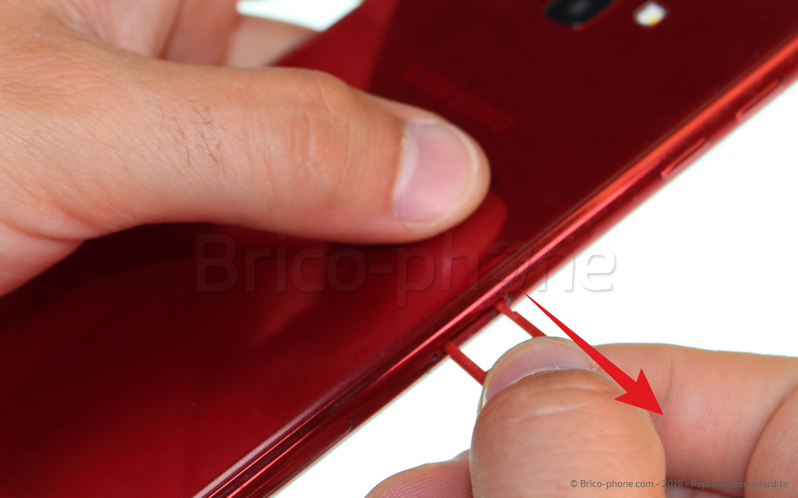 Changement de bloc écran sur Galaxy J6 Plus photo 2