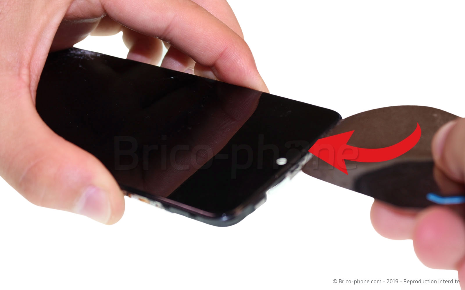 Changement d'écran vitre et LCD sur P Smart 2019 photo 2