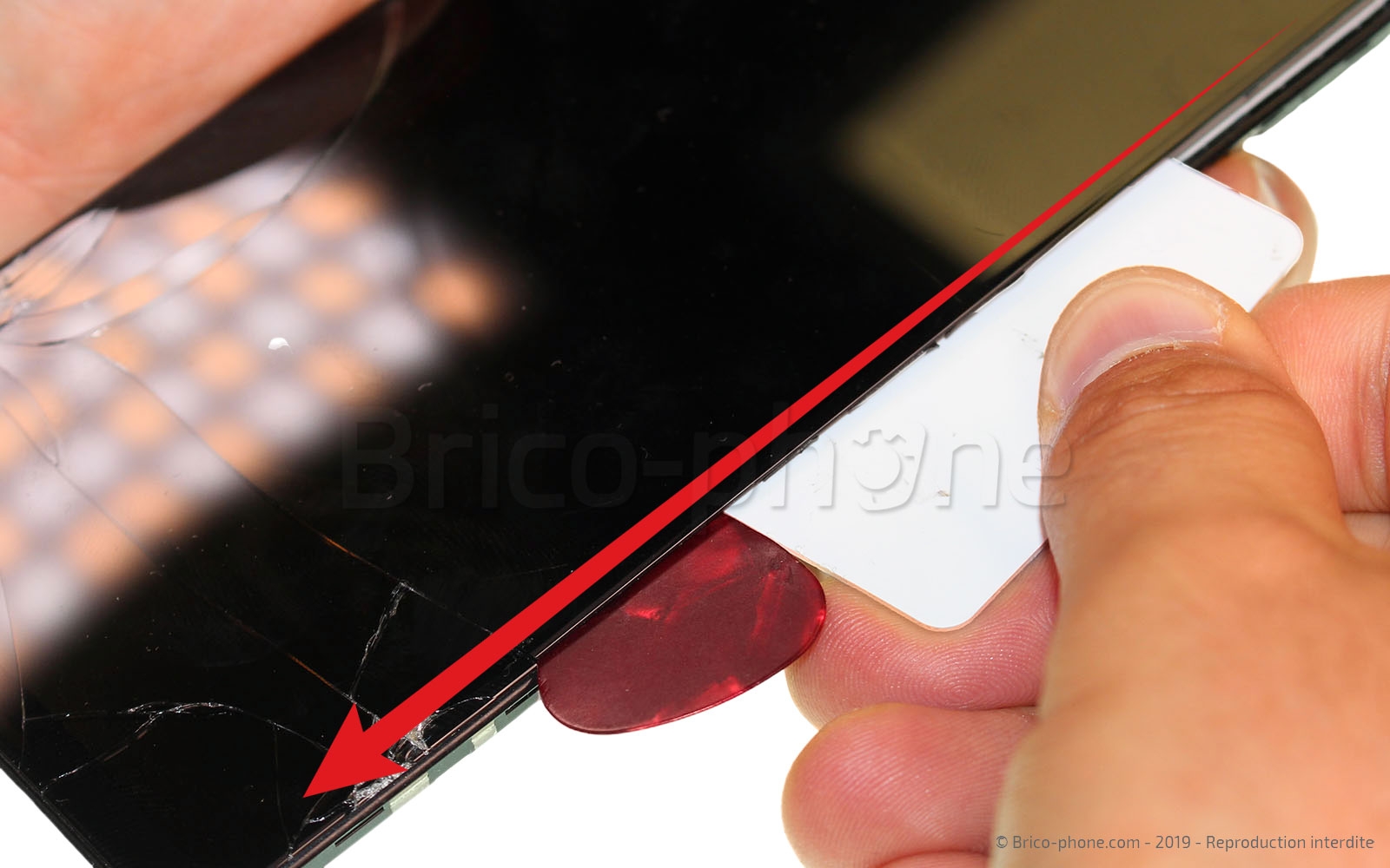 Changement d'écran vitre et LCD sur P Smart 2019 photo 2