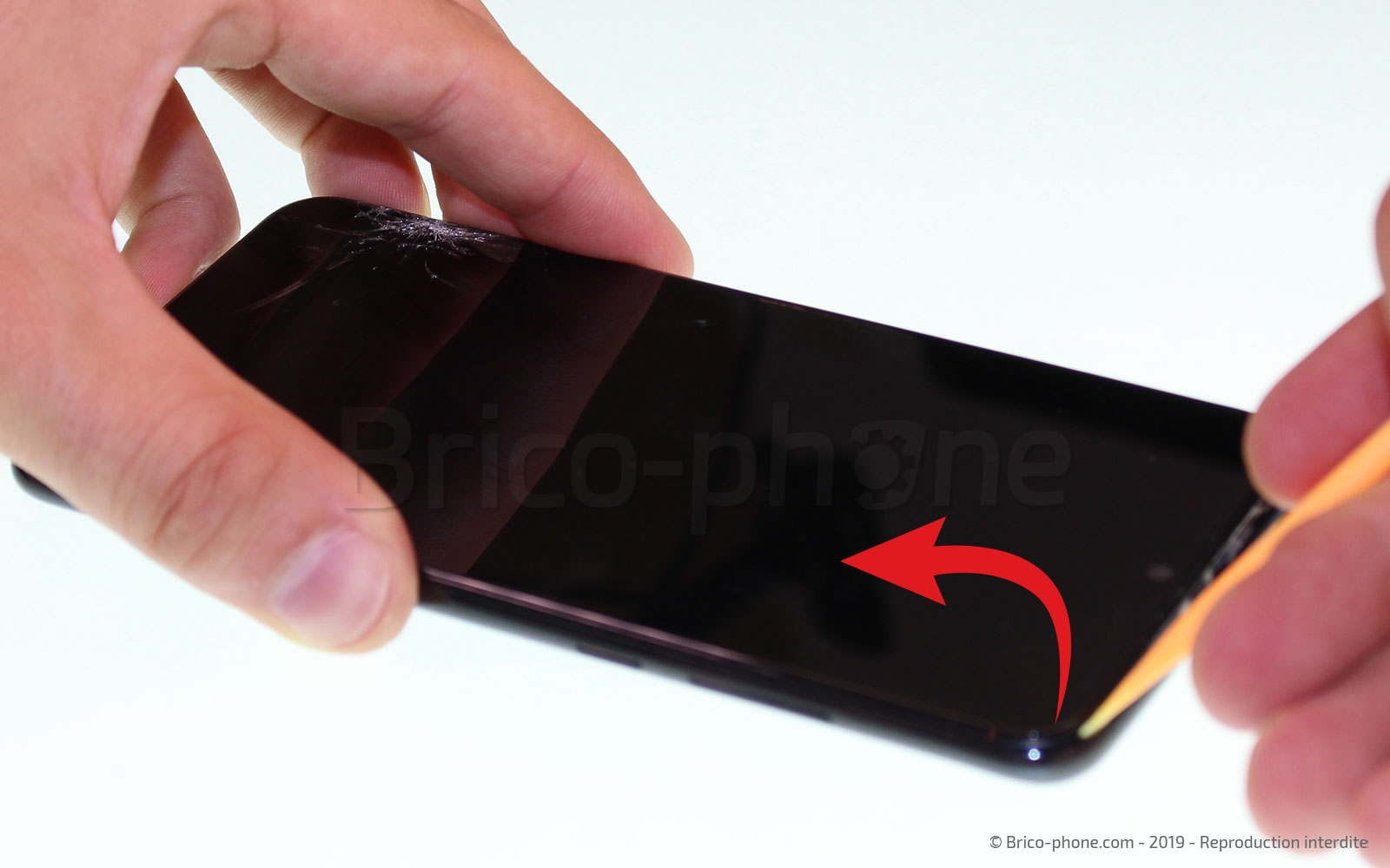 Changement d'écran vitre et LCD sur P Smart 2019 photo 2