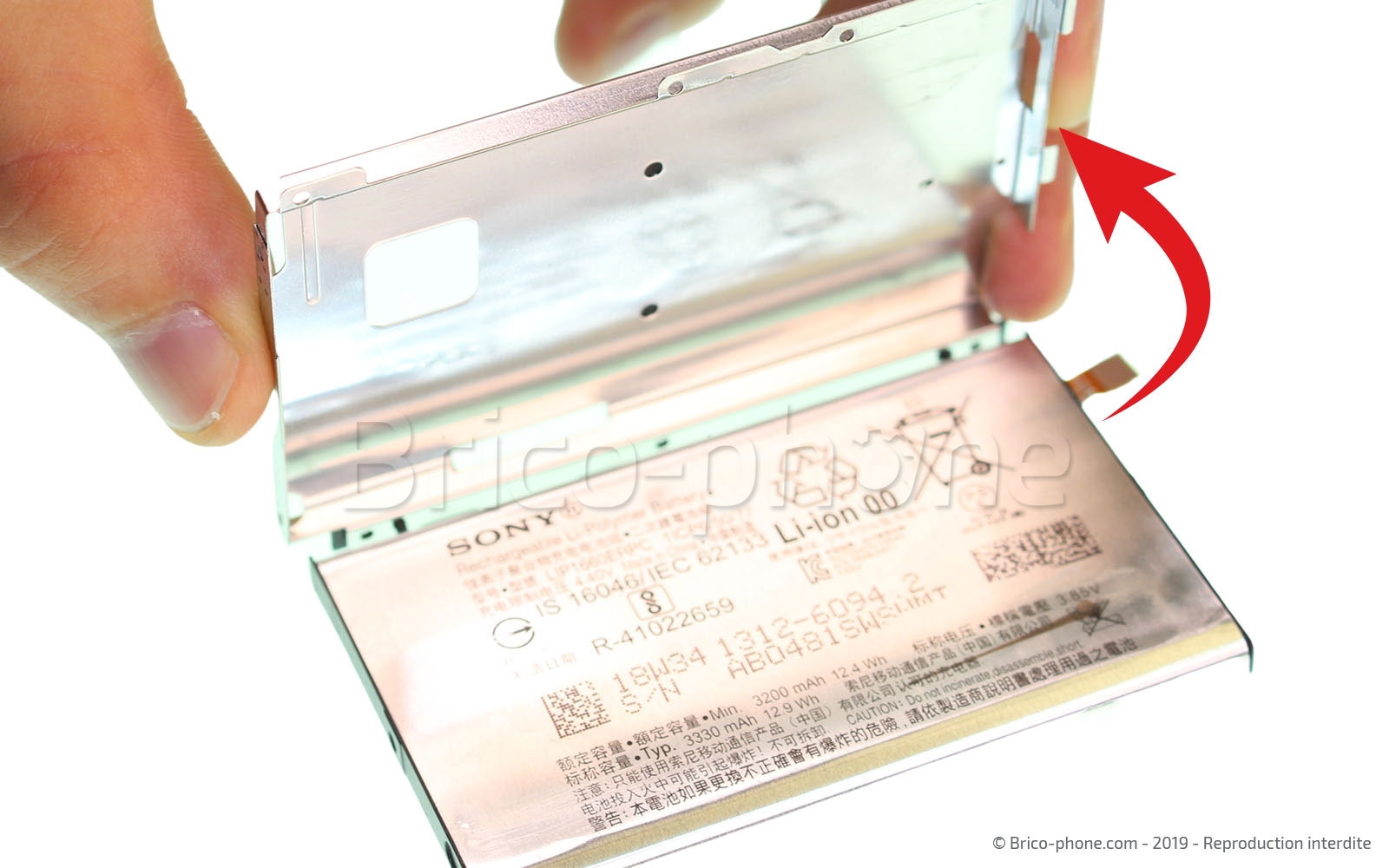 Démontage complet sur Xperia XZ3 photo 3