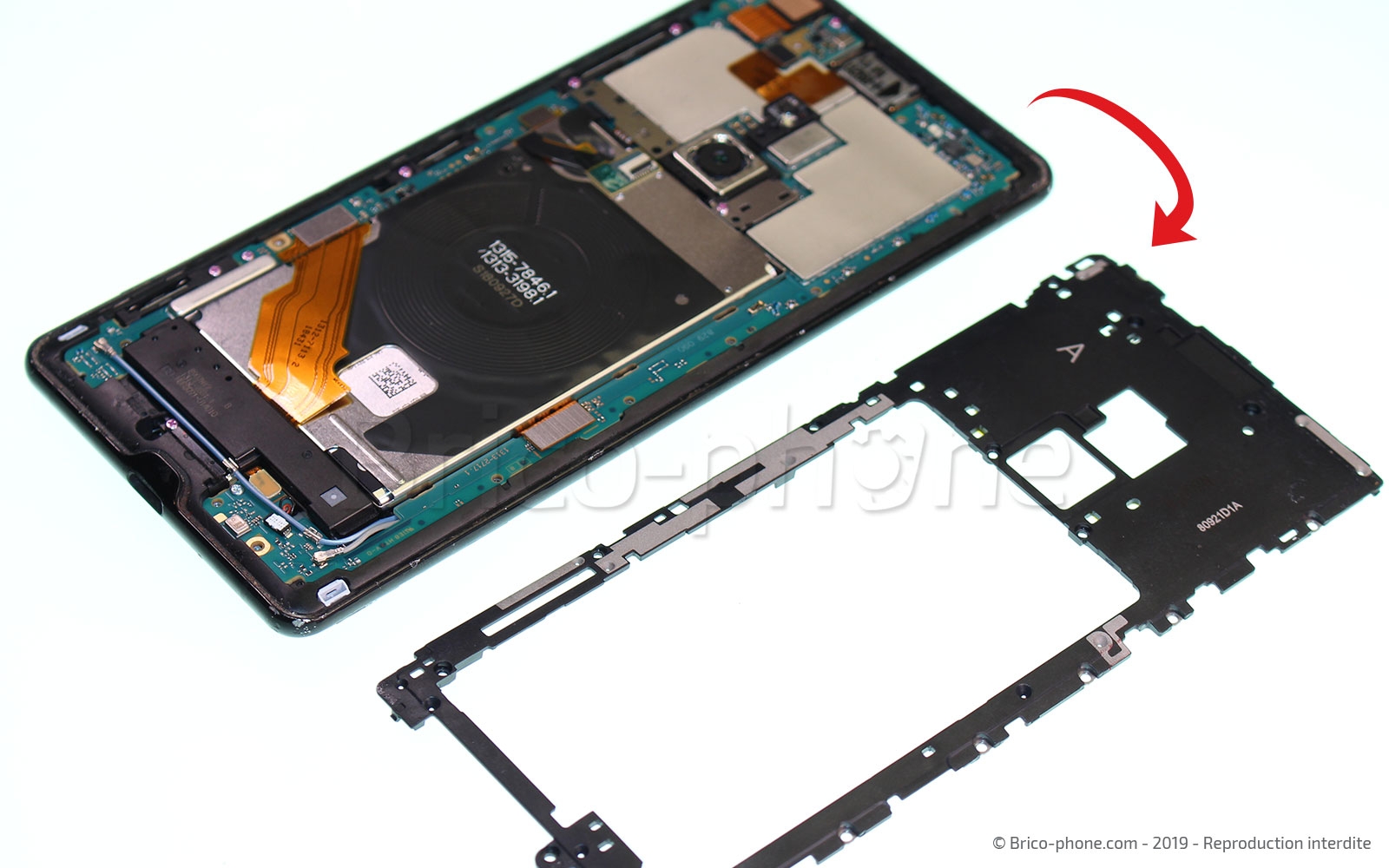 Démontage complet sur Xperia XZ3 photo 4