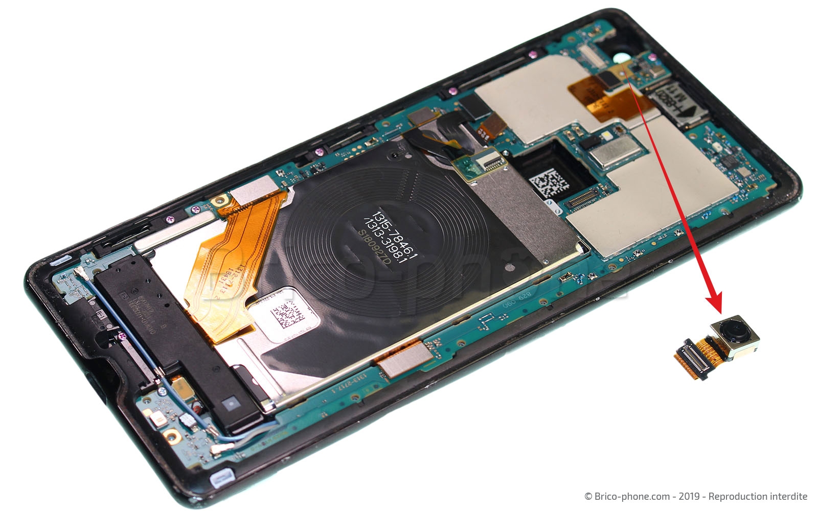 Démontage complet sur Xperia XZ3 photo 4