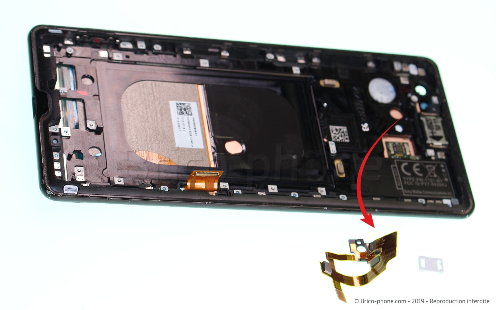 Démontage complet sur Xperia XZ3 photo 3