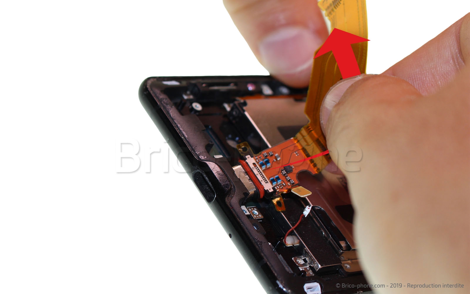 Changement de connecteur de charge sur Xperia XZ3 photo 1