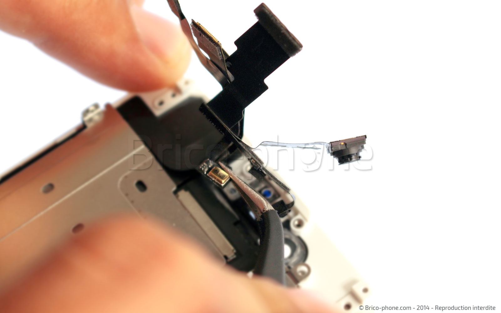 Changement d'écran (vitre+LCD) sans éléments prémontés sur iPhone 6 photo 4