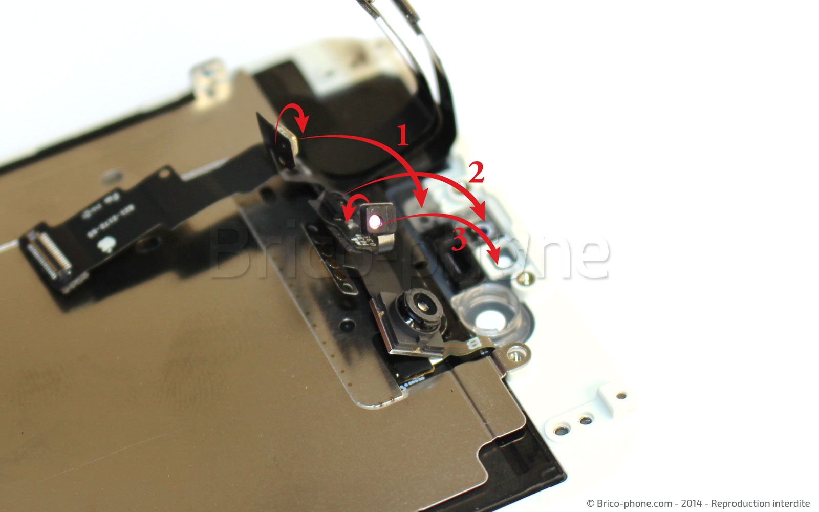 Changement d'écran (vitre+LCD) sans éléments prémontés sur iPhone 6 photo 2
