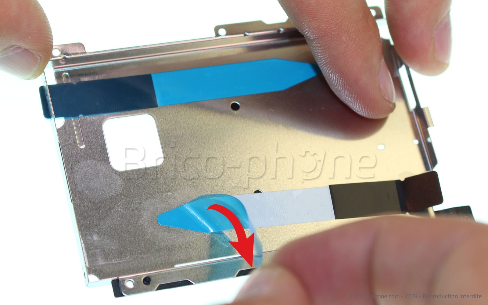Changement de batterie sur Xperia XZ3 photo 3