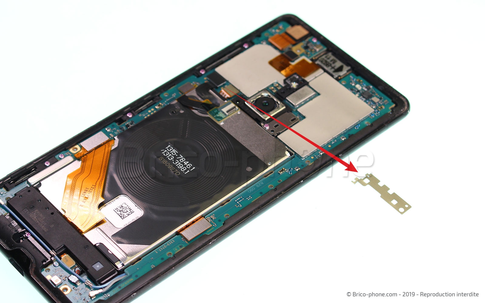 Changement de batterie sur Xperia XZ3 photo 2