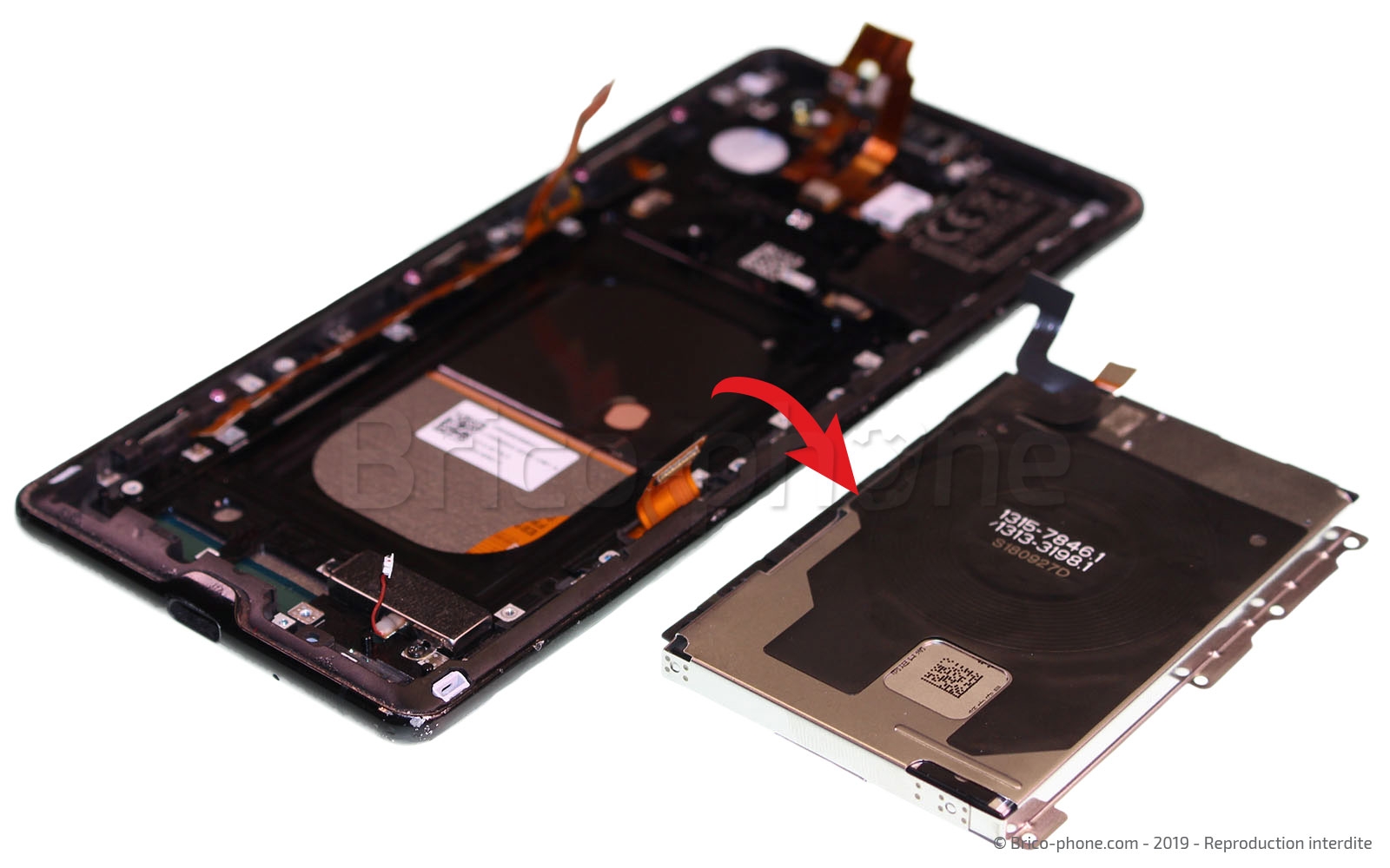 Changement de batterie sur Xperia XZ3 photo 2