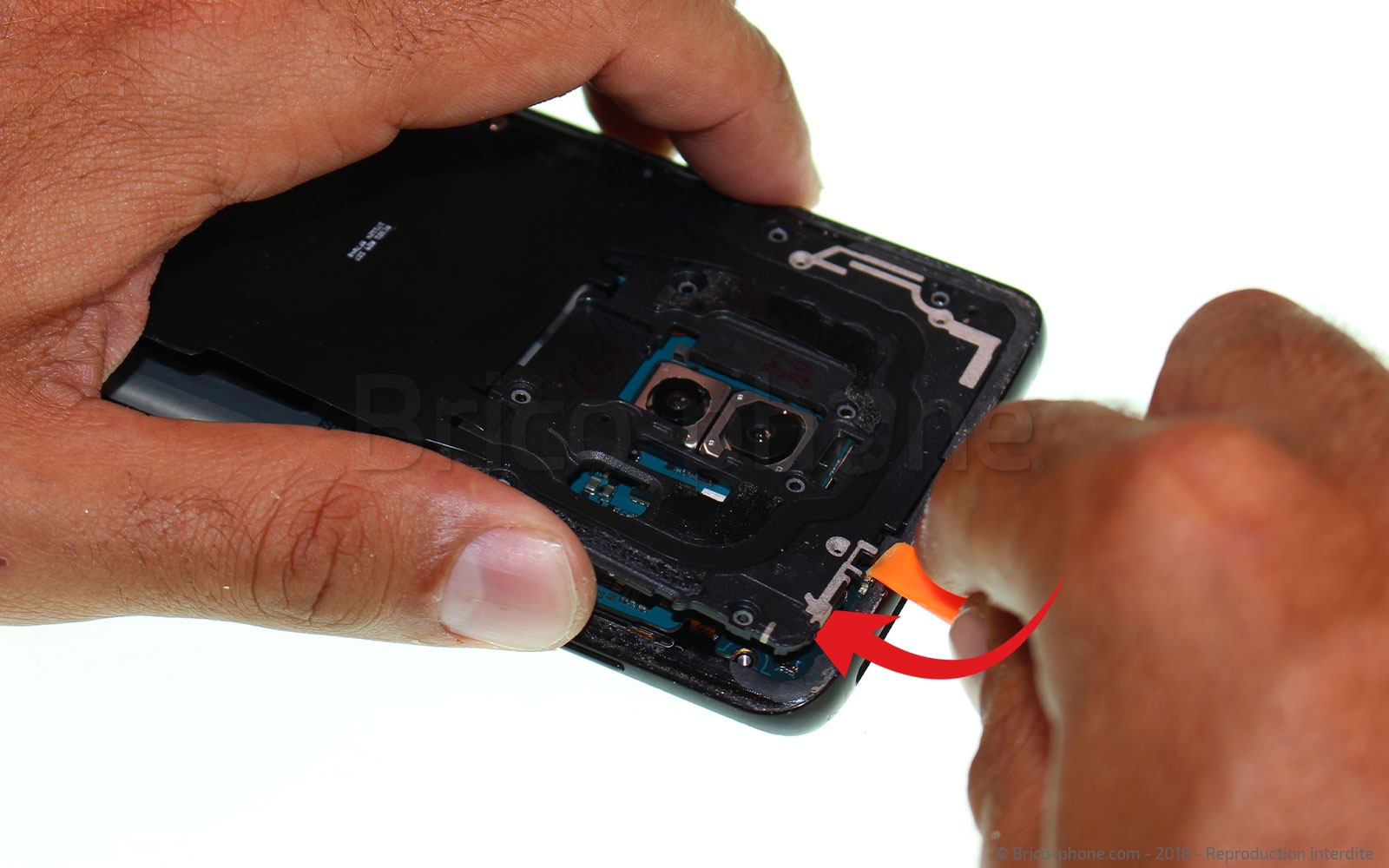 Changement du connecteur de charge sur Galaxy S9 Plus photo 2