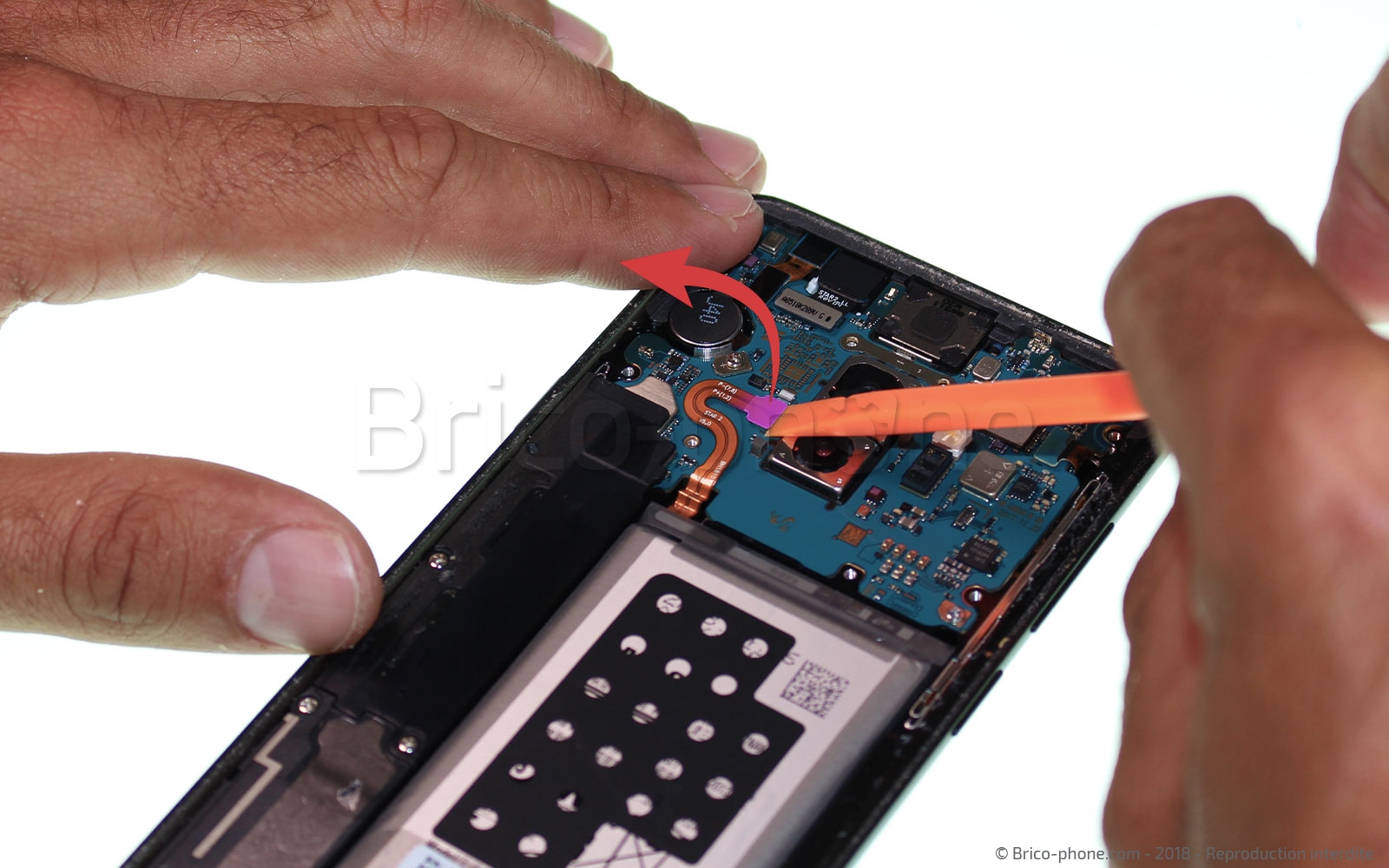 Changement du connecteur de charge sur Galaxy S9 Plus photo 1