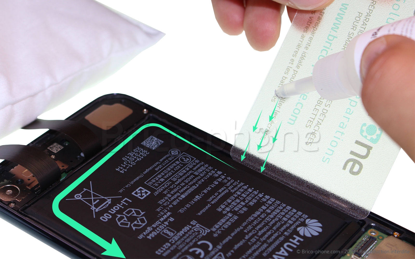 Changement de Batterie sur Mate 20 Lite photo 1