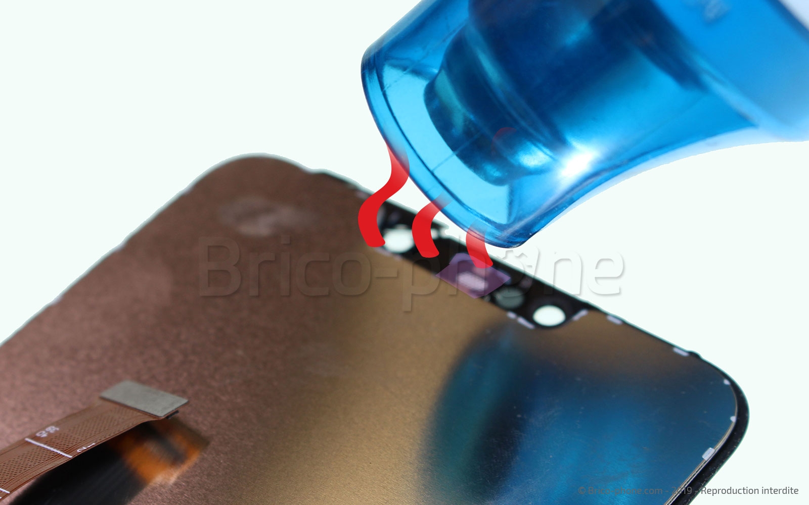 Changement de bloc écran (vitre + LCD) sur Mate 20 Lite photo 1