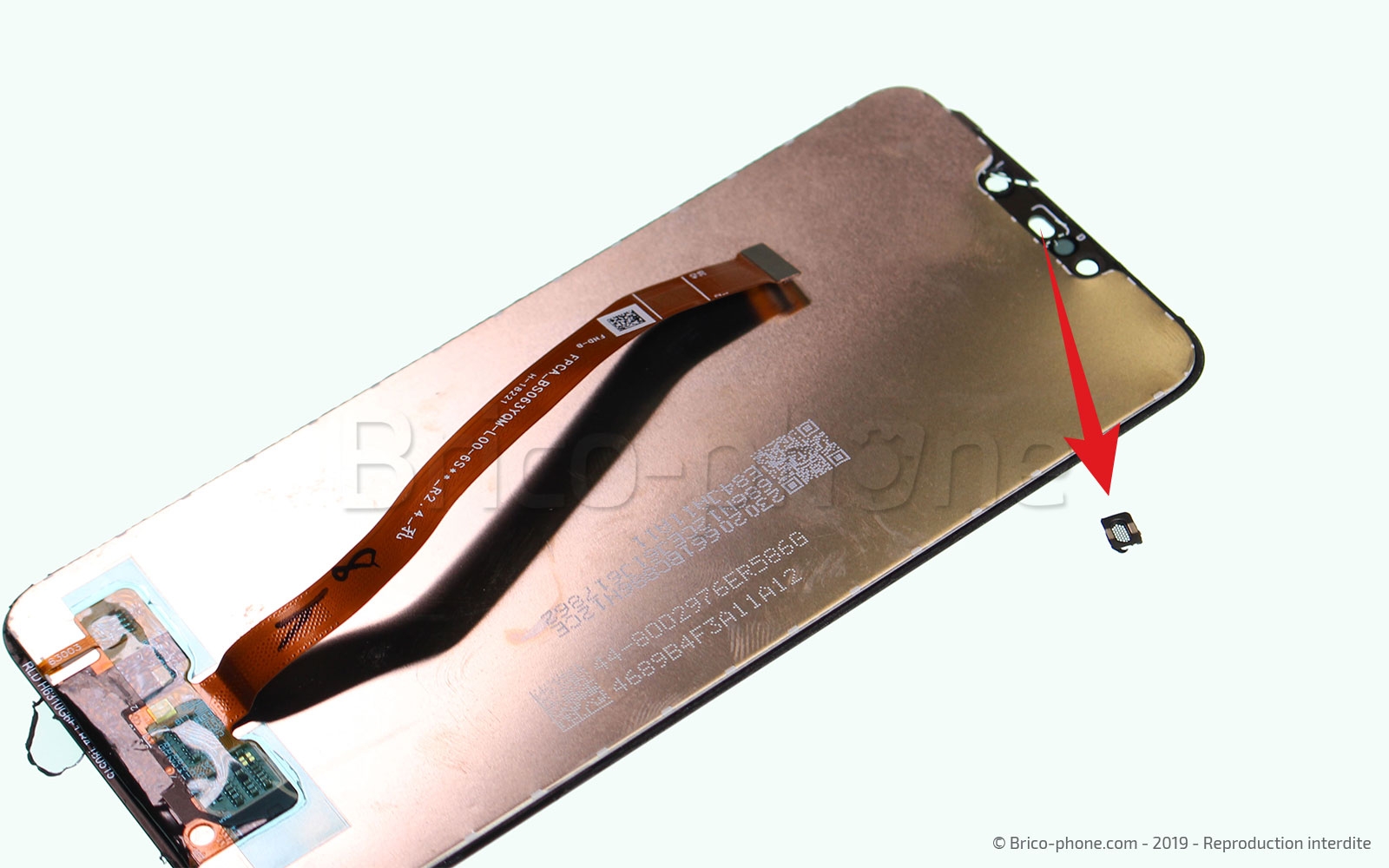 Changement de bloc écran (vitre + LCD) sur Mate 20 Lite photo 3