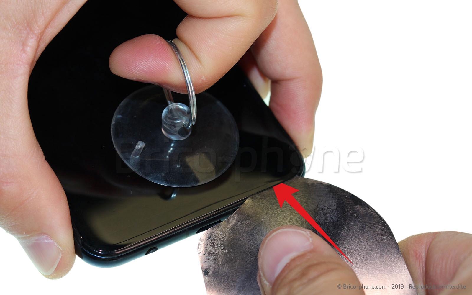 Changement de bloc écran (vitre + LCD) sur Mate 20 Lite photo 1