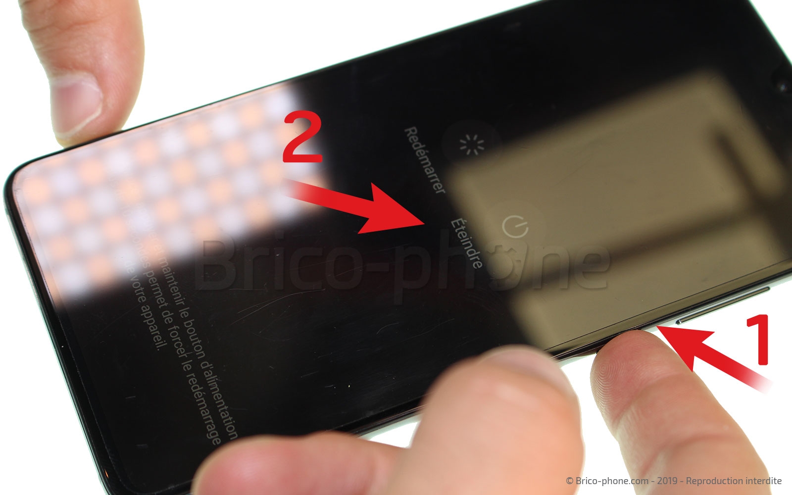 Changement de bloc écran avec batterie sur Mate 20 photo 2