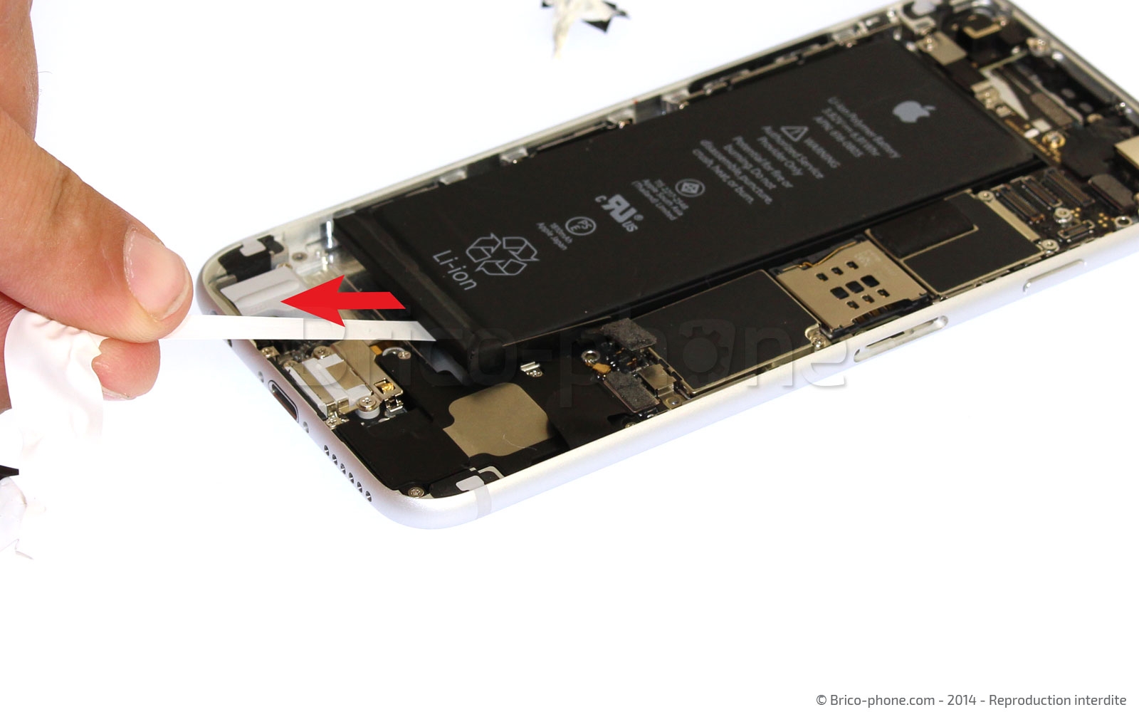 Changement de batterie sur iPhone 6 photo 3